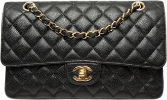 Chanel Pre-owned Classic Flap Bag - Dames - Vintage Schoudertas - Zwart - ONE Size - Vintage