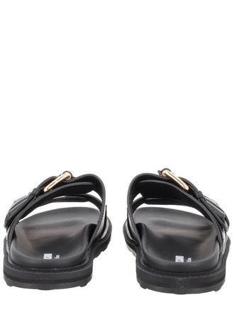 Moschino Tie-Me Sandals - Black