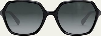 Celine Gradient Acetate Butterfly Sunglasses
