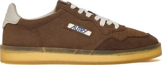 Autry Sigaro Feather Medalist Low Suede Sneakers