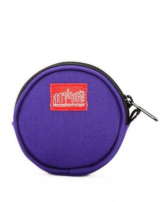 Manhattan Portage Ellington Circle Coin Purse in Purple at Nordstrom