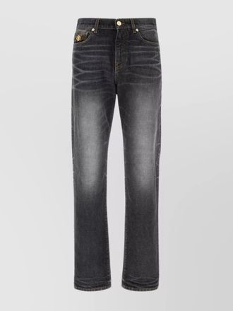 Versace denim straight-leg jeans