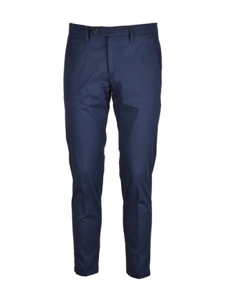 Michael Coal Cotton Polyamide Stretch Trousers - Multicolor