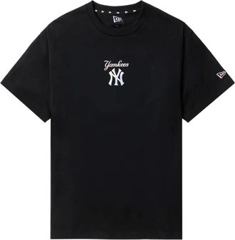 New Era T-shirt con logo New York Yankees - Nero