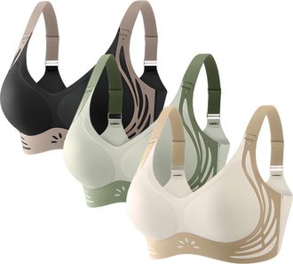 Generic Backless Strapless Bras Front Opening Bras for Women 80s Fashion Sportswear Sissy Bra Black cami top Black Strapless Bikini top Diva Push up Shapewear