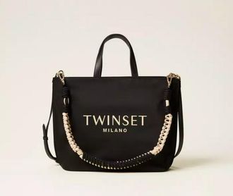 Twin-Set Shopper mit Logo