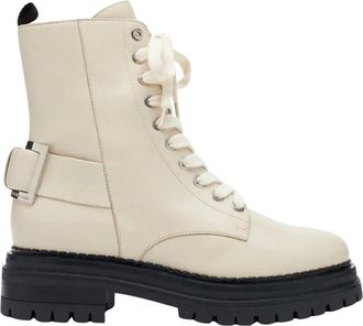 Sergio Rossi Anfibi Lace-up Boot - - Shoes - Donna - Beige - 37 EU