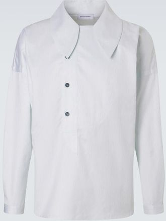 Kiko Kostadinov Kest striped cotton shirt