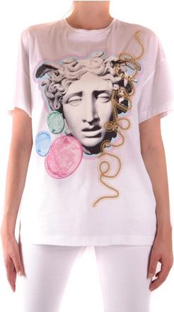 Versace T-Shirts - Dames - T-shirts - Veelkleurig - XS - Katoen - Tops