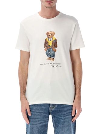 Ralph Lauren Off White Graphic T-Shirts