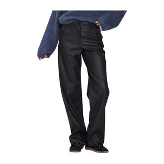 Knit-ted Naomi Broek - Dames - Broeken - Zwart - Maat: S Viscose