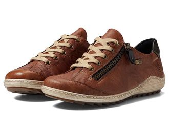 Rieker R1402 Liv 02 Womens Lace up casual Shoes Cuoio/Antik/Cuoio : EU 38 (US Womens 7-7.5) M, Leather