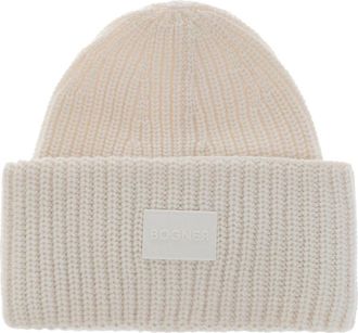 Bogner Muts Larah - Dames - Hoeden - Beige - ONE Size - Wol - Accessoires