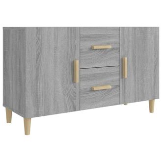vidaXL Aparador De Madera De Ingenier&iacute;a Gris Sonoma 100x36x60 Cm Vidaxl