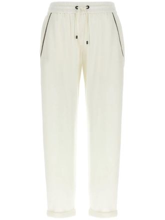 Brunello Cucinelli straight-leg trousers - women - Cotton