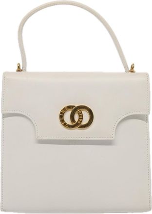 Celine White Leather Handbag (Pre-Owned)