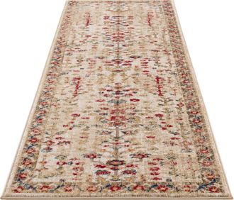 My Home Läufer »Clovis« rechteckig 11 mm Höhe Teppich im Orient-Design, mit Bordüre, Vintage