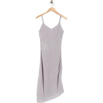 AG - Adriano Goldschmied Asymmetric Midi Slipdress in Flowing Breeze at Nordstrom Rack, Size X-Small