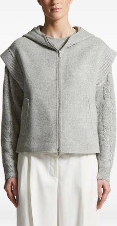 PESERICO Maglia con cappuccio - Grigio