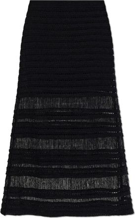 Rag & Bone Britt Skirt - Dames - Midirokken - Zwart - XS - Rokken