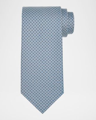 Stefano Ricci Men & apos;s Micro-Medallion Silk Tie