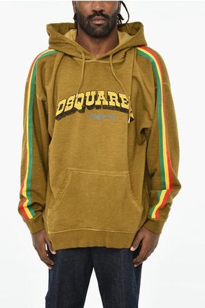 Dsquared2 Oversized Brushed Cotton Hoodie size L