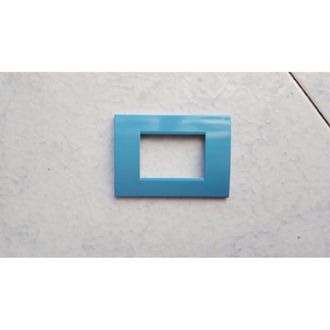 Trade Shop Trade Shop - Placca Placche Placchete Compatibili Living Light In Abs 3 4 7 Posti Colorate - Turco