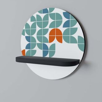 OEM Be The Change Estante Redondo Negro