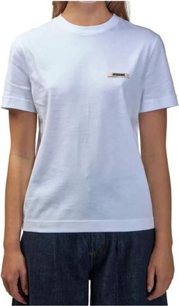 Jacquemus Mujer, Camisetas, Blanco, Talla: XS