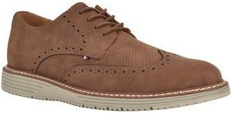 Tommy Hilfiger Hinede Wingtip Derby in Brown at Nordstrom Rack, Size 10.5