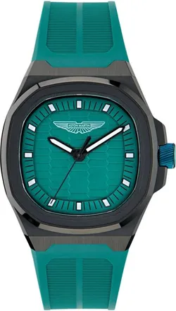 Aston Martin Accessoires, Heren, Groen, ONE Size, GPQ Silicone Watch