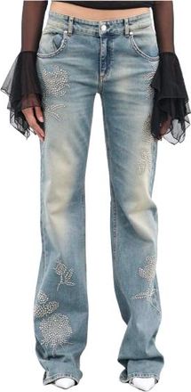 Blumarine Diamante Regular Jeans Size S