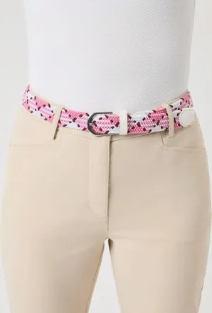Daily Sports Womens Giselle Argyle Belt In Pink