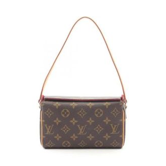 Louis Vuitton Pre-owned Monogram Canvas Shoulder Bag - Dames - Pre-owned - Bruin - Maat: ONE Size