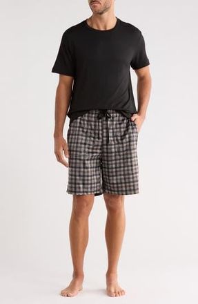 Geoffrey Beene 3-Piece Short Pajama Set in Gray at Nordstrom Rack, Size X-Large