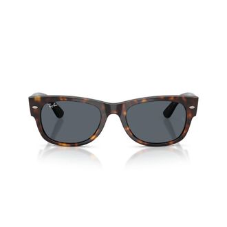 Ray-Ban Mega Wayfarer II - Dames - Zonnebrillen - Veelkleurig - 55 MM - Nylon - Accessoires