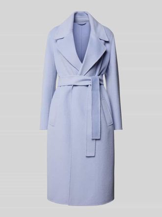 Marella Mantel mit Bindegürtel Modell ALIBI in Hellblau, Größe 36