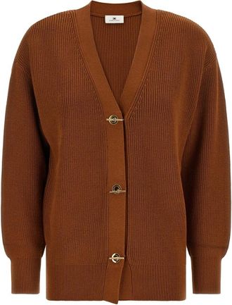 Elisabetta Franchi Mujer, Jerseys, Marr&oacute;n, Talla: M