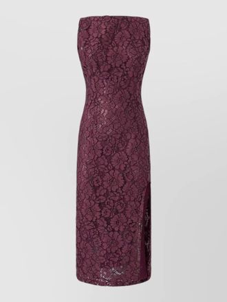 Pinko lace sleeveless midi dress