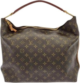 Louis Vuitton Pre-owned Shoulder Bag - Dames - Vintage Schoudertas - Bruin - ONE Size - Vintage