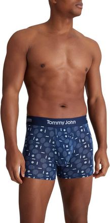 Tommy John Second Skin 4-Inch Boxer Briefs in Cerulean Tennis Time at Nordstrom, Size Xx-Large