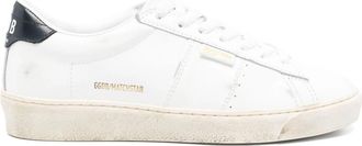 Golden Goose White Logo Sneakers