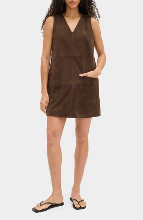 Aligne Piper Sleeveless Shift Dress in Brown at Nordstrom, Size X-Small