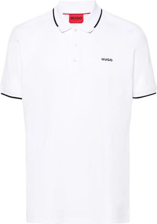HUGO BOSS Logo-appliqu&eacute; Polo Shirt