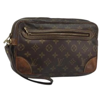 Louis Vuitton Pre-owned Monogram Clutch Bag - - Pre-owned - Donna - Marrone - ONE SIZE