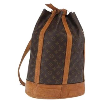 Louis Vuitton Pre-owned Bucket Bags, female, Brown, Size: ONE SIZE Pre-owned Bucket Bag