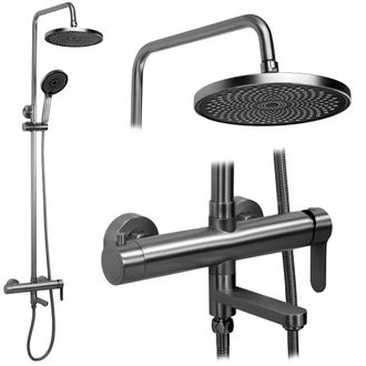 Rea Juego De Ducha Rea Arcos Titanium