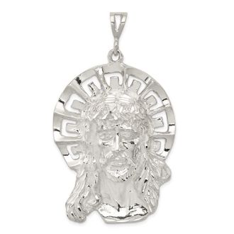 Diamond2Deal Sterling Silver Ecce Homo Pendant