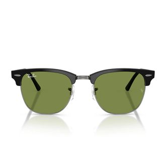 Ray-Ban Sunglasses Rb3016 601 S4 E Clubmaster Matte Black/Green Unisex