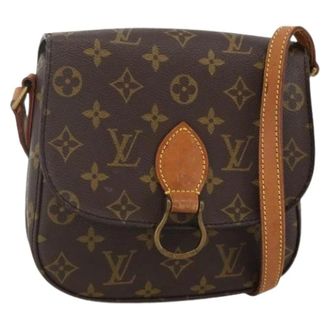 Louis Vuitton Pre-owned Cross Body Bags, female, Brown, Size: ONE SIZE Pre-owned Vintage Monogram Shoulder Bag